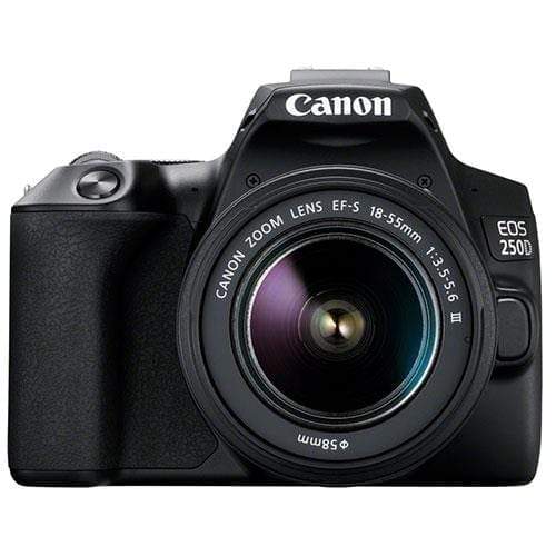 Canon EOS 250D Kit With EF-S 18-55mm DC III Lens (Black)
