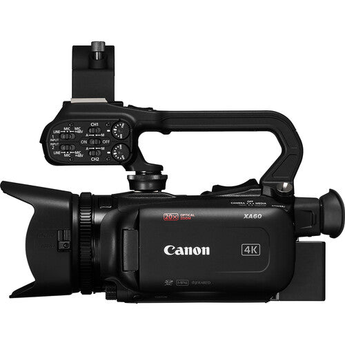 Canon XA60 Professional UHD 4K Camcorder (With Hand Grip) draft