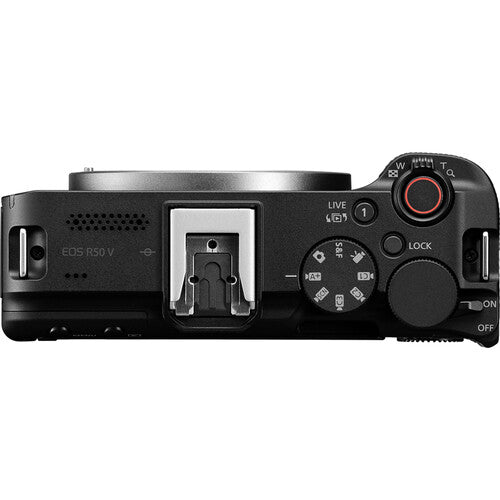 Canon EOS R50 V Kit with (RF-S 14-30mm f/4.5-6.3 IS STM PZ Lens) (Black)