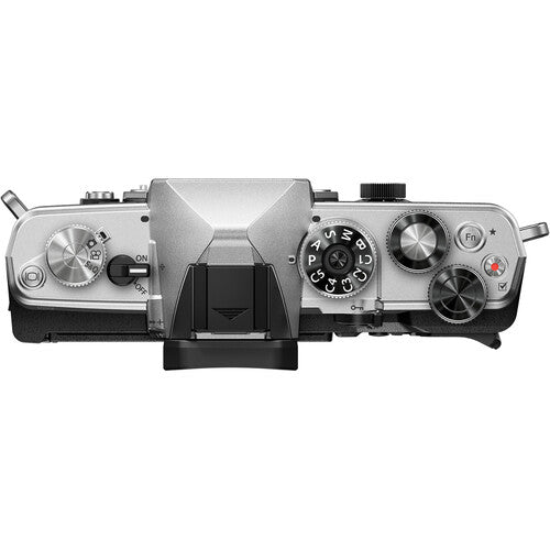 OM System OM-3 Mirrorless Camera with 12-45mm F4 Pro Lens (Silver)
