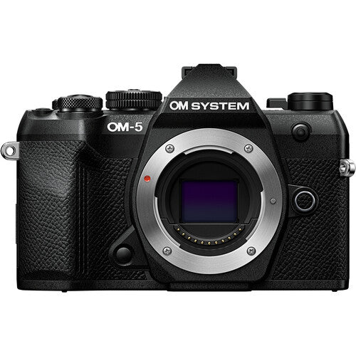 OM System OM-5 Mark II Mirrorless Camera with 12-45mm F/4 Pro Lens (Black)