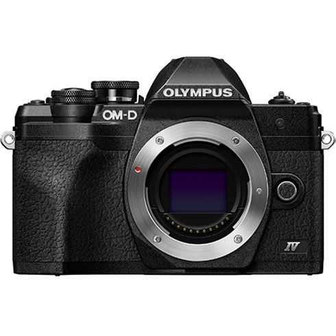 Olympus OM-D E-M10 Mark IV Body with ED 14-42mm f/3.5-5.6 Lens (Black)