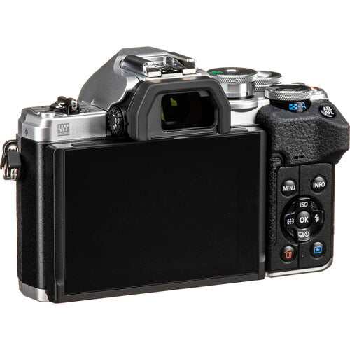 Olympus OM-D E-M10 Mark IV Body With 14-42mm EZ Lens (Silver)