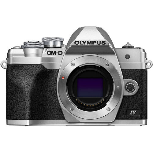 Olympus OM-D E-M10 Mark IV Body Twin Kit 14-42mm EZ + 40-150mm Silver