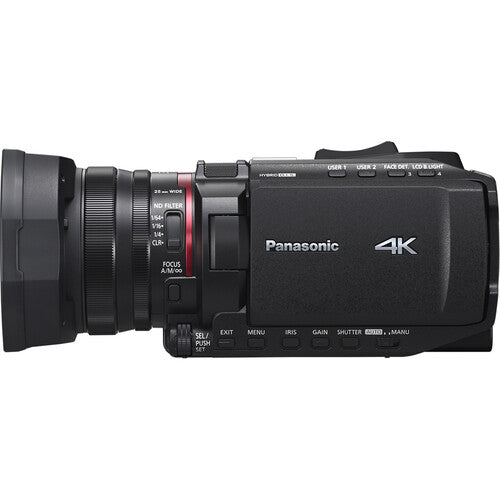 Shop Panasonic HC-X1200 UHD 4K HDMI Camcorder with 24x Zoom at