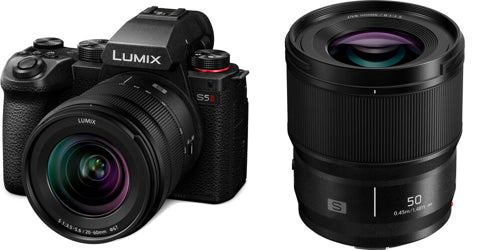 Panasonic Lumix DC-S5 II Kit with S 20-60mm + S 50mm F/1.8 (DC-S5M2W)