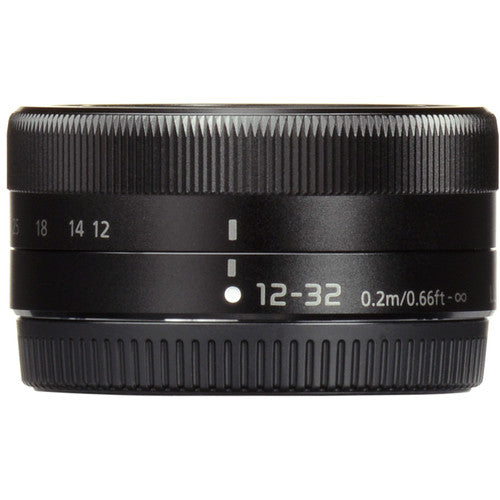 Panasonic Lumix G Vario 12-32mm f/3.5-5.6 ASPH. Lens H-FS12032 (Black)