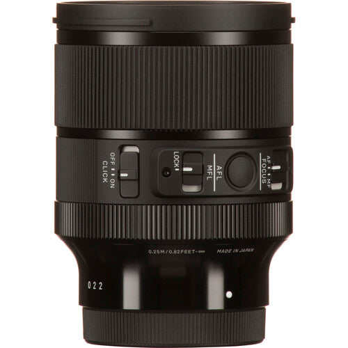 Sigma 24mm F/1.4 DG DN Art Lens (Sony E)