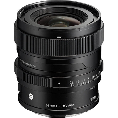 Sigma 24mm F2 DG Contemporary Lens (Black, Sony E)