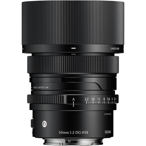 Sigma 50mm F2 DG Contemporary Black (Sony E)