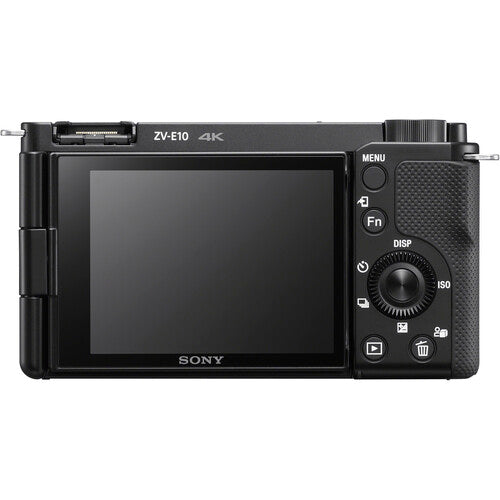 Sony ZV-E10 Mirrorless Camera with 16-50mm and 55-210mm Lens (ILCZV-E10Y) (Black)