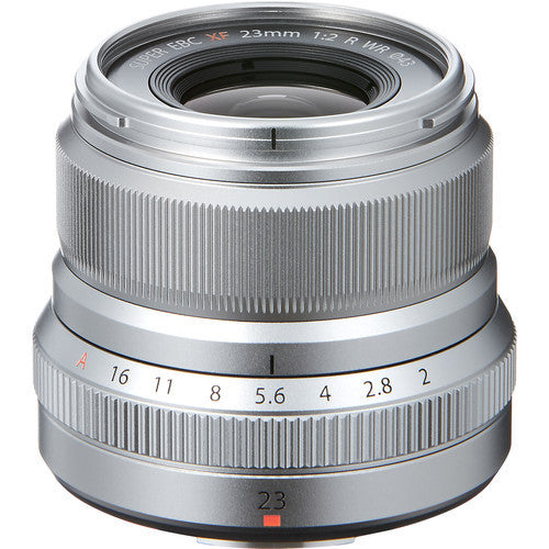 Fujifilm XF23mm F/2 R WR Lens (Silver)